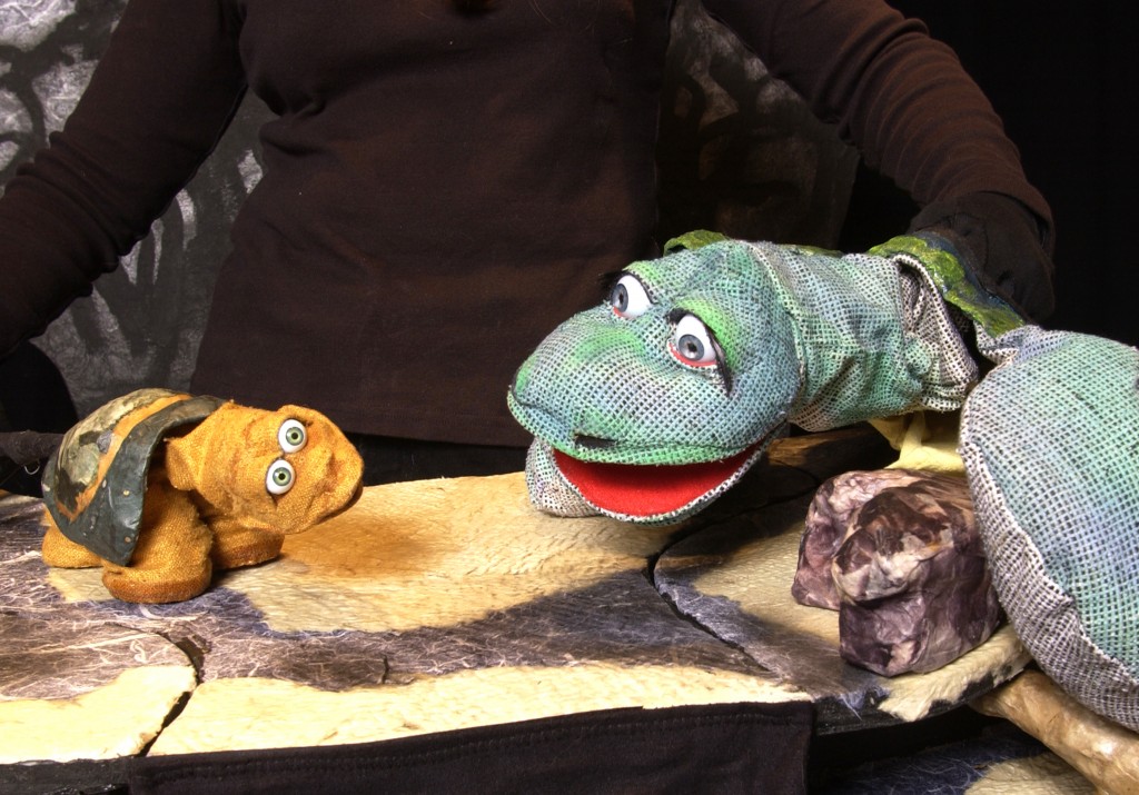 Image for Family Arts Day: Barefoot Puppet Theatre, Galapagos George