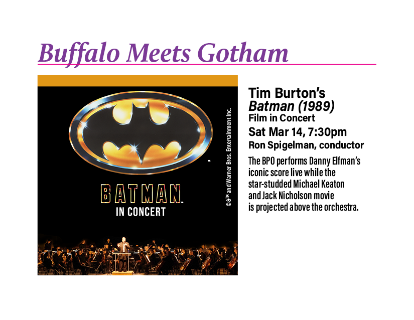 Batman 1989 in Concert