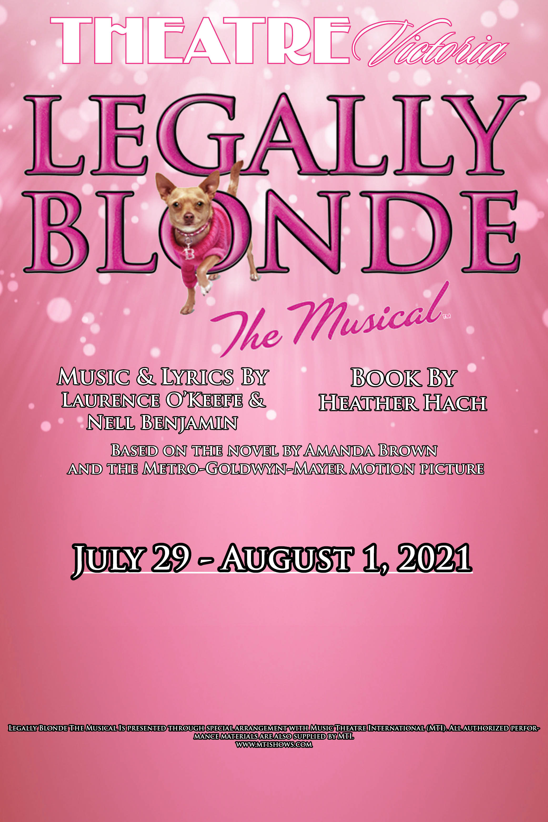 Theatre Victoria - Legally Blonde The Musical