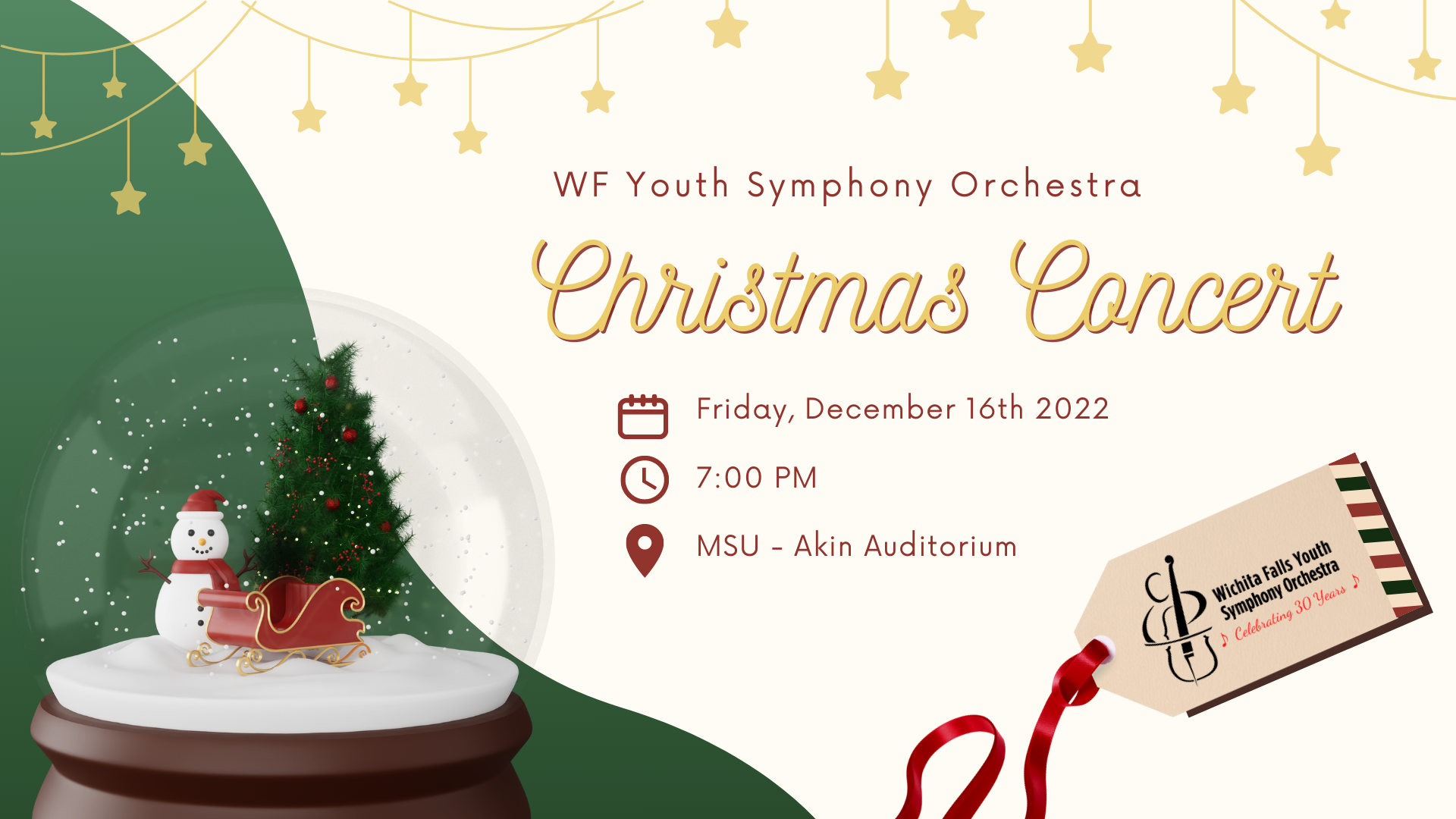 Image for YSO Christmas Concert 2022