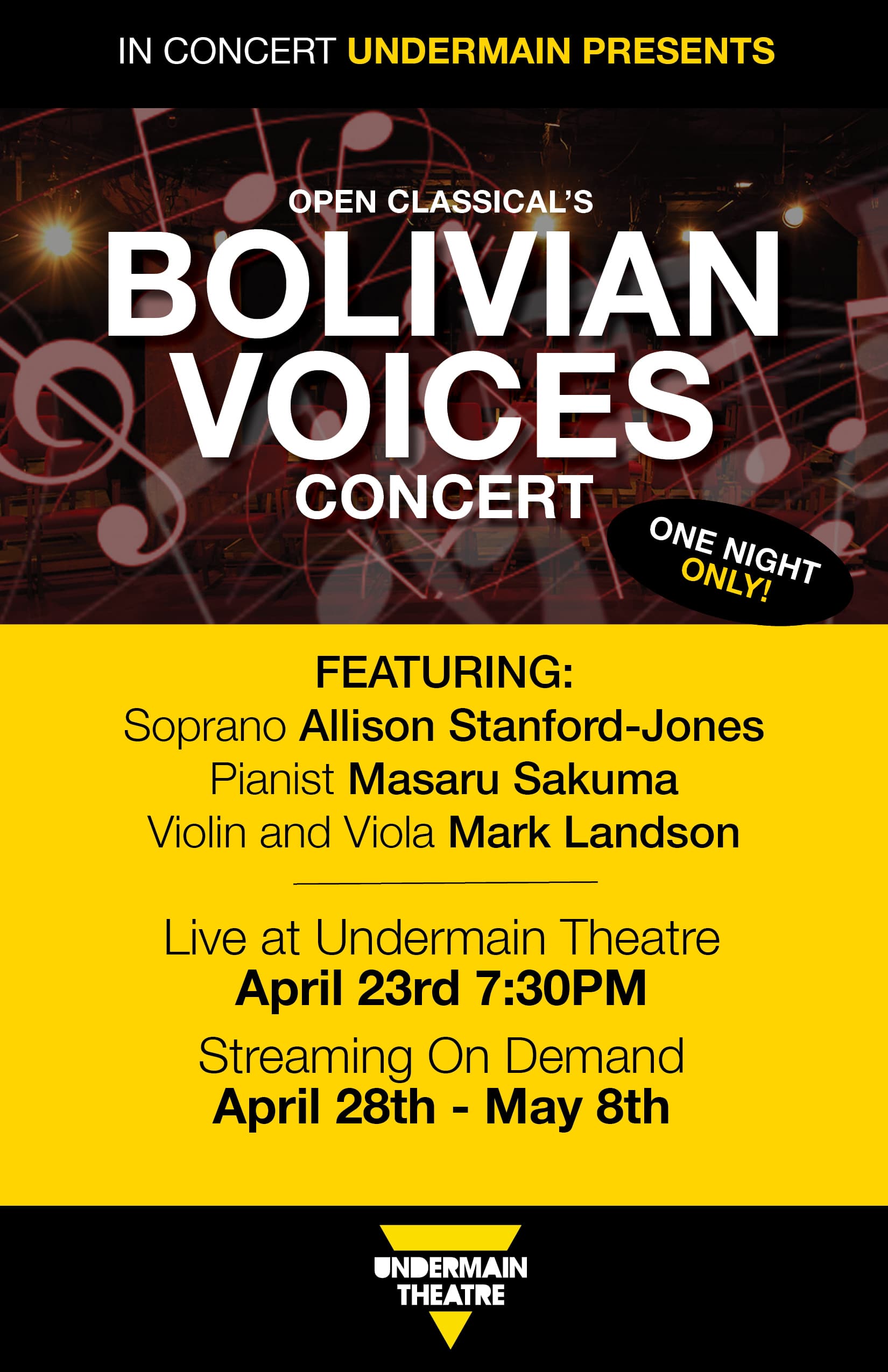 Image for Open Classical Presents Bolivian Voices LIVE