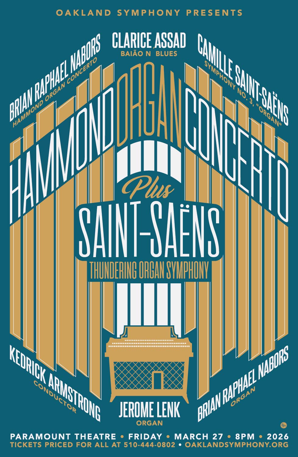 Image for Hammond Organ Concerto plus Saint Saens Thundering Organ Symphony