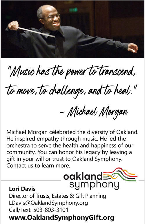 Michael Morgan Legacy