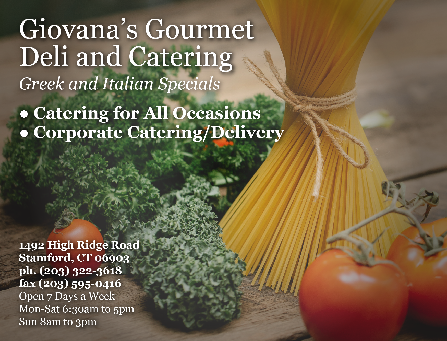 Giovana's Gourmet Deli and Catering