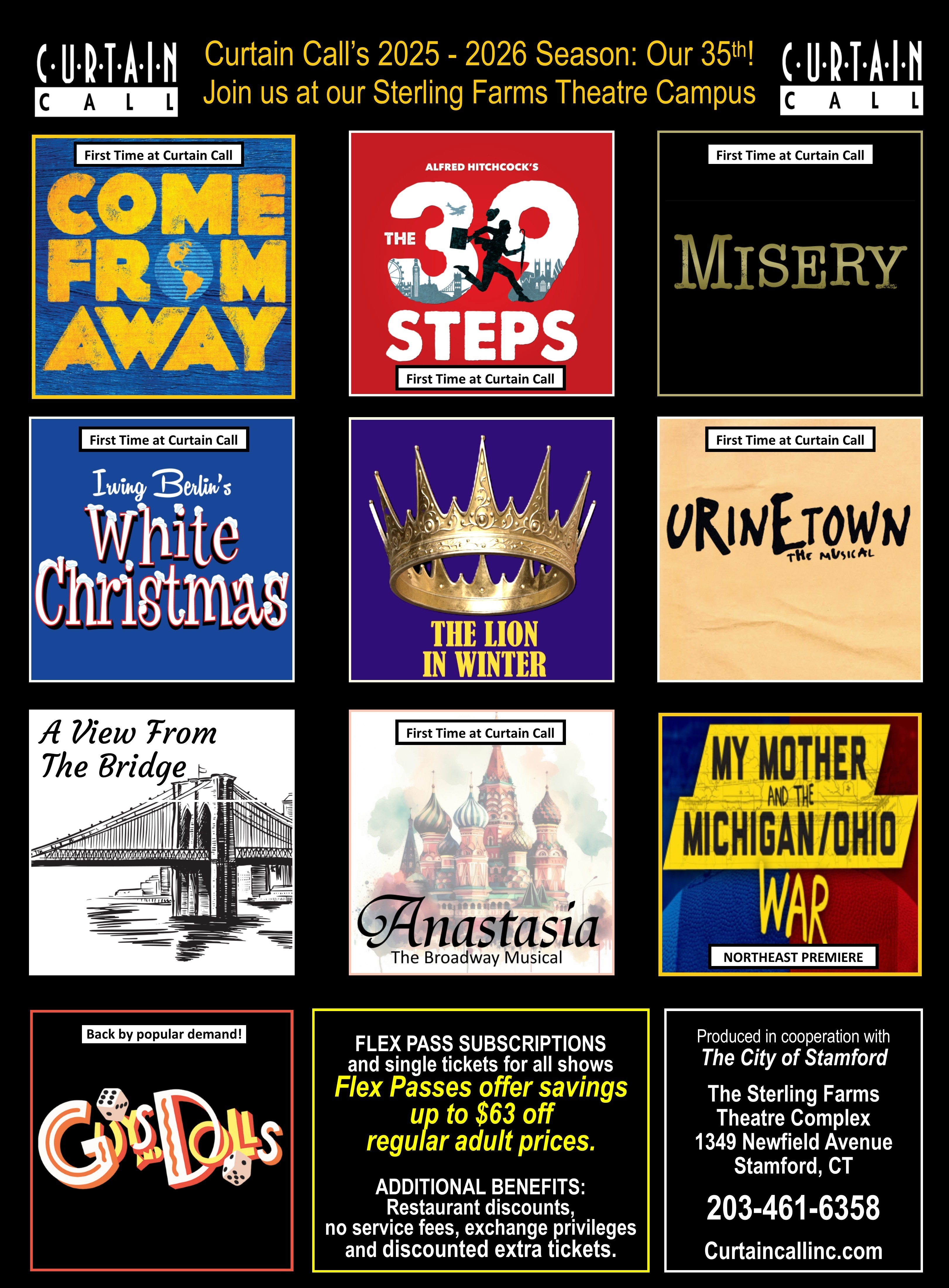 CURTAIN CALL - 2025-2026 Season