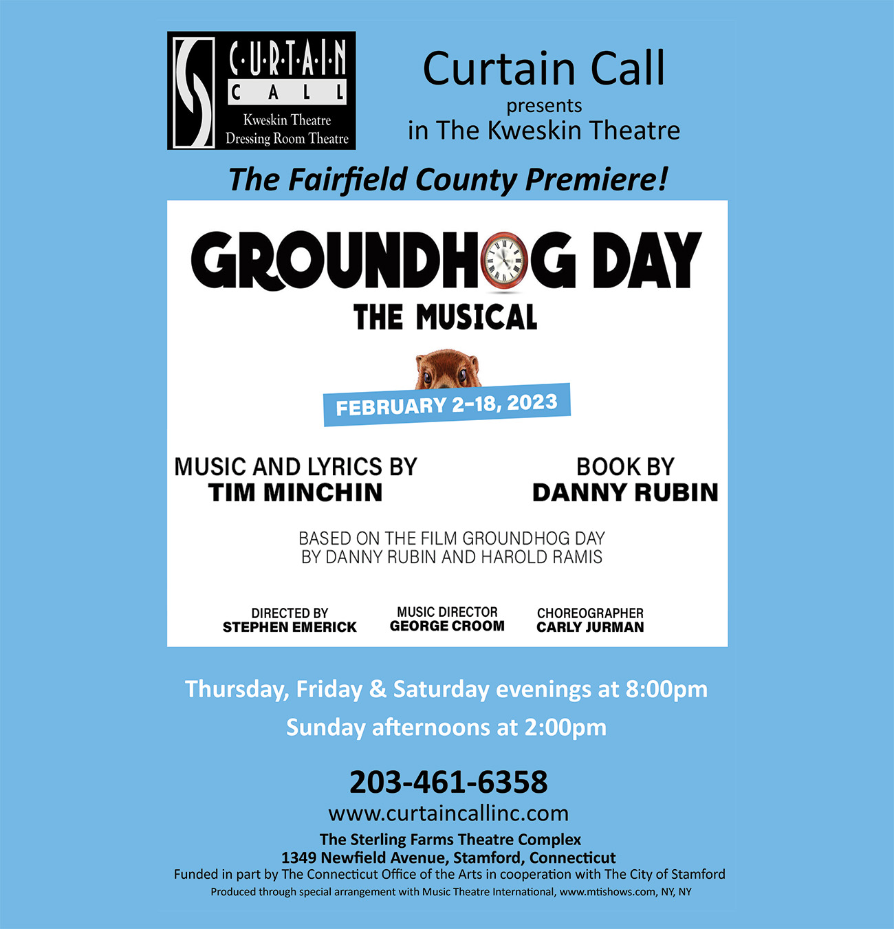 Image for GROUNDHOG DAY, The Musical
