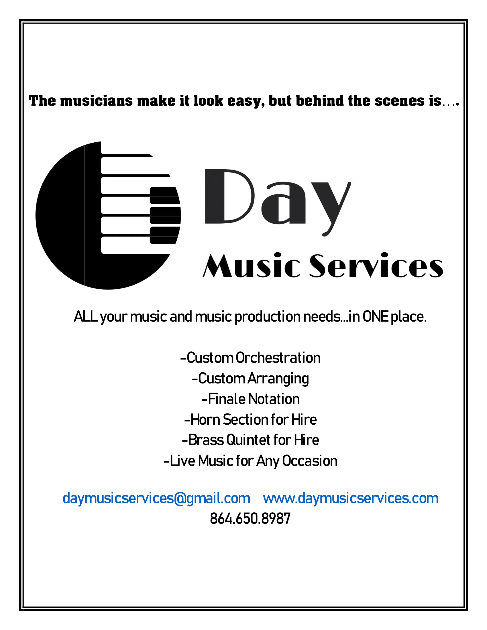 Greg Day Music Services