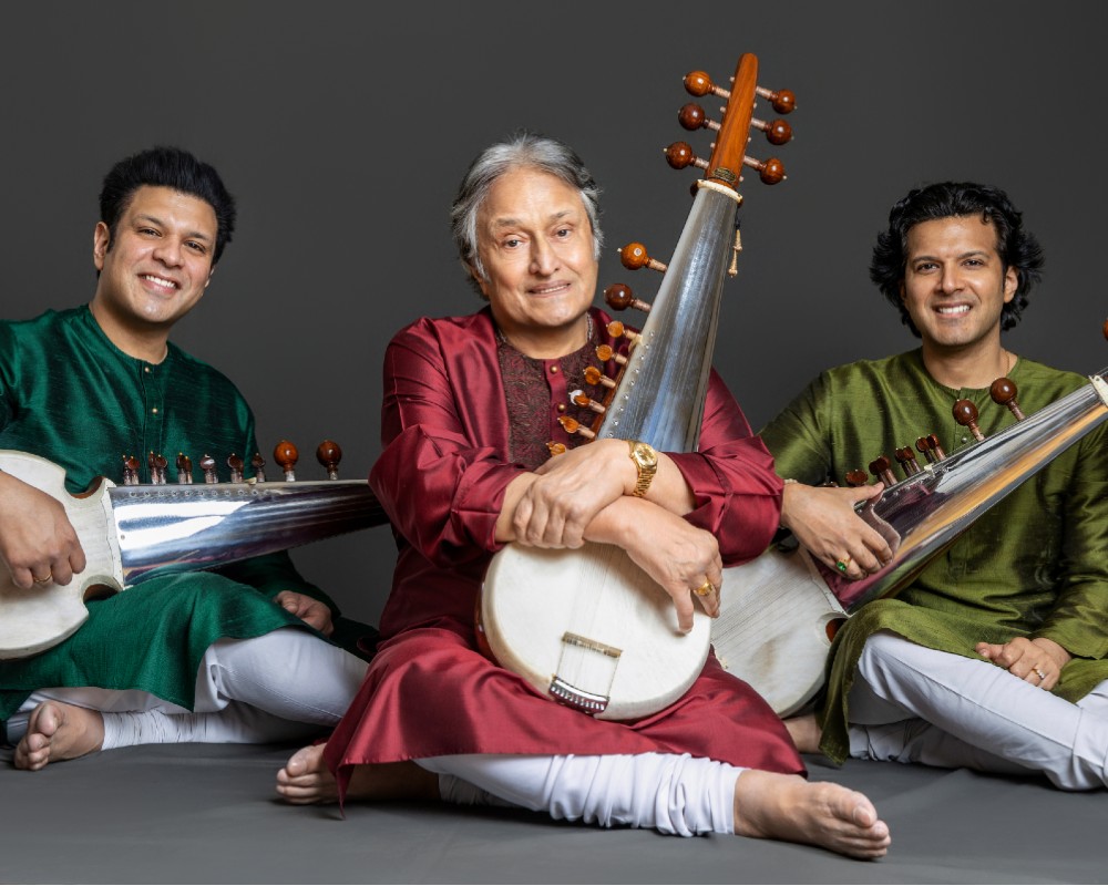 Image for Sarod Virtuoso Amjad Ali Khan with Amaan Ali Bangash and Ayaan Ali Bangash
