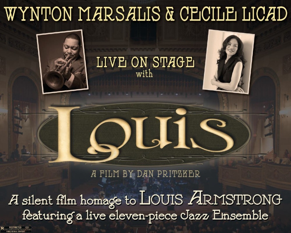 Image for Louis: A Silent film with Live Musical Performance By Wynton Marsalis & Cecile Licad