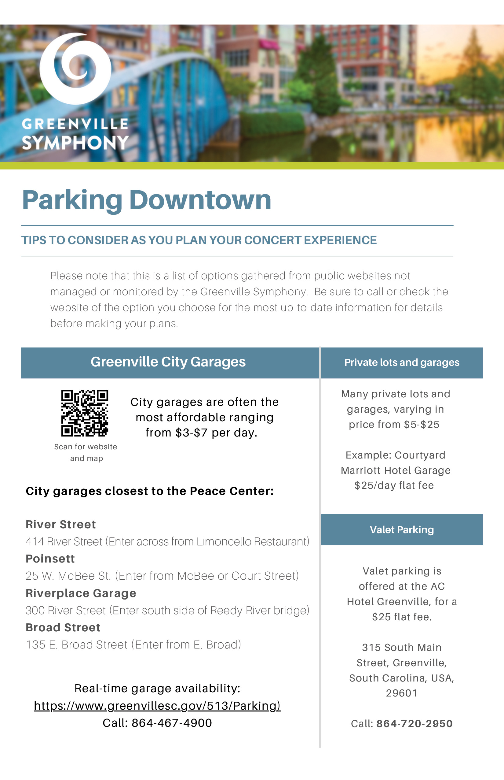 GSO Parking Guide