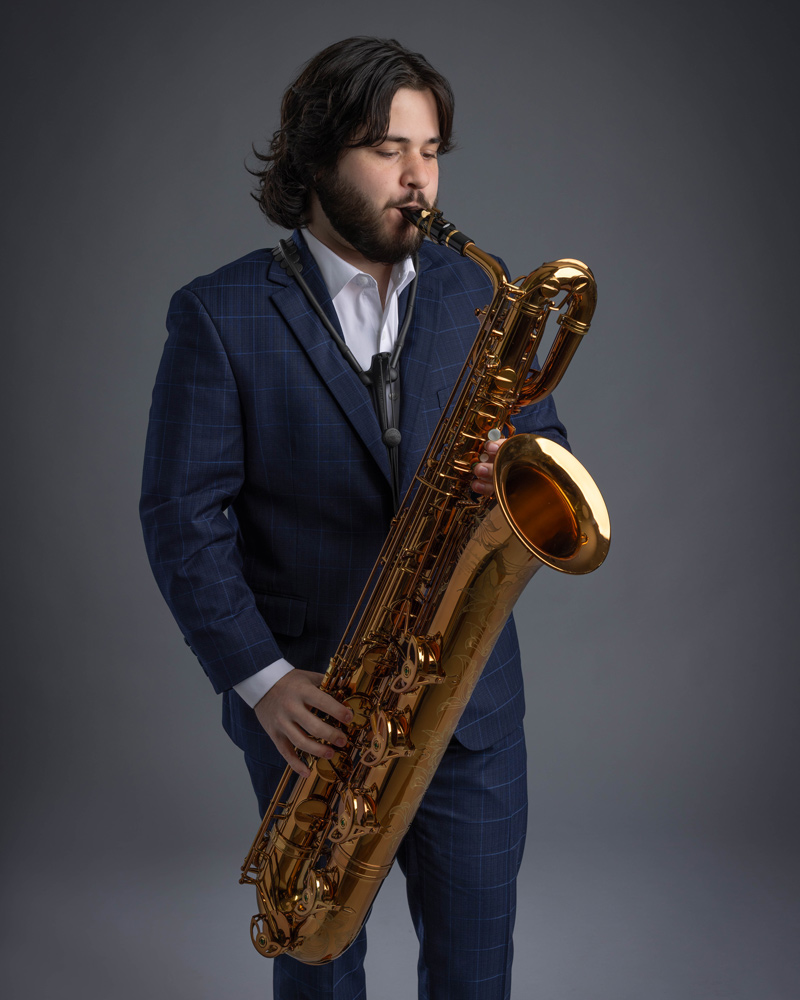 Image for James Keshap, baritone saxophone