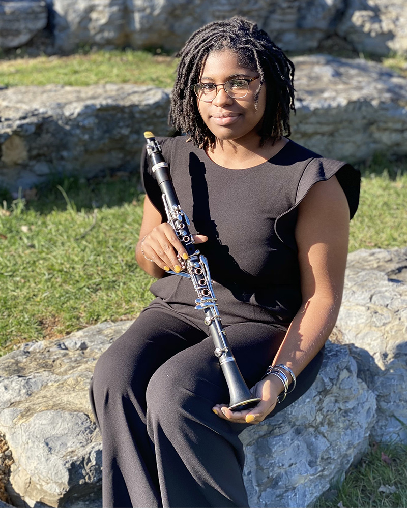 Image for Zakiyyah Thompson, clarinet