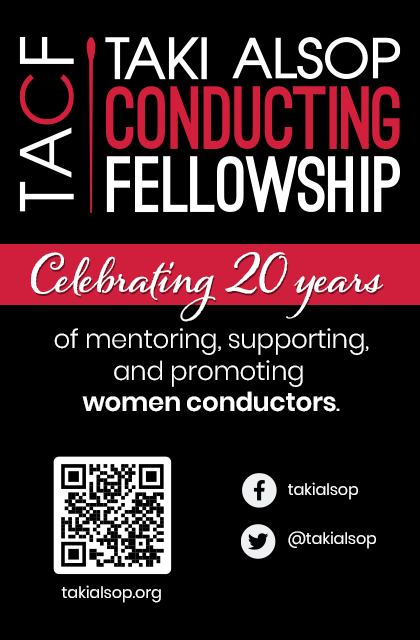 Taki Alsop Conducting Fellowship