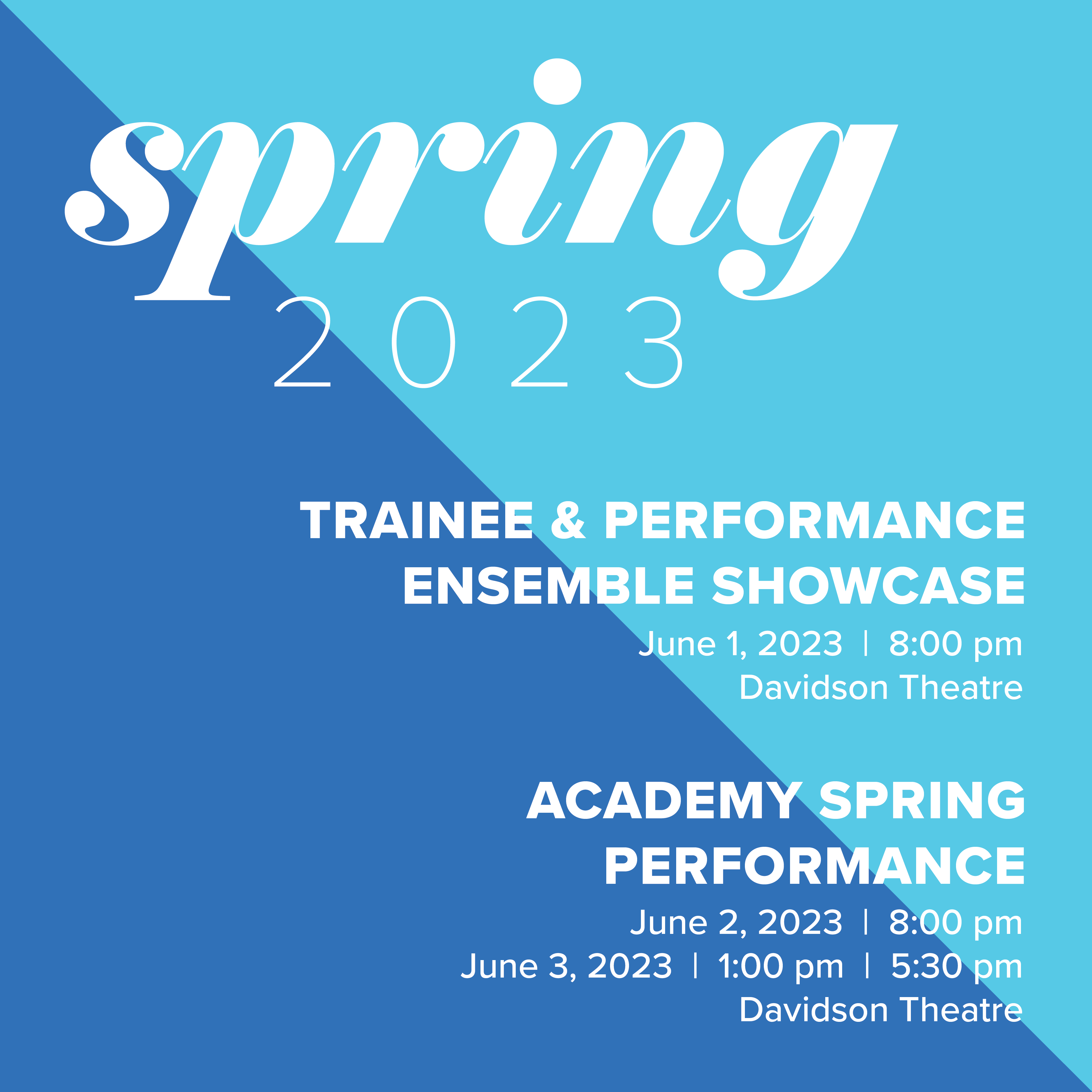 Image for Academy Spring Performance 2023