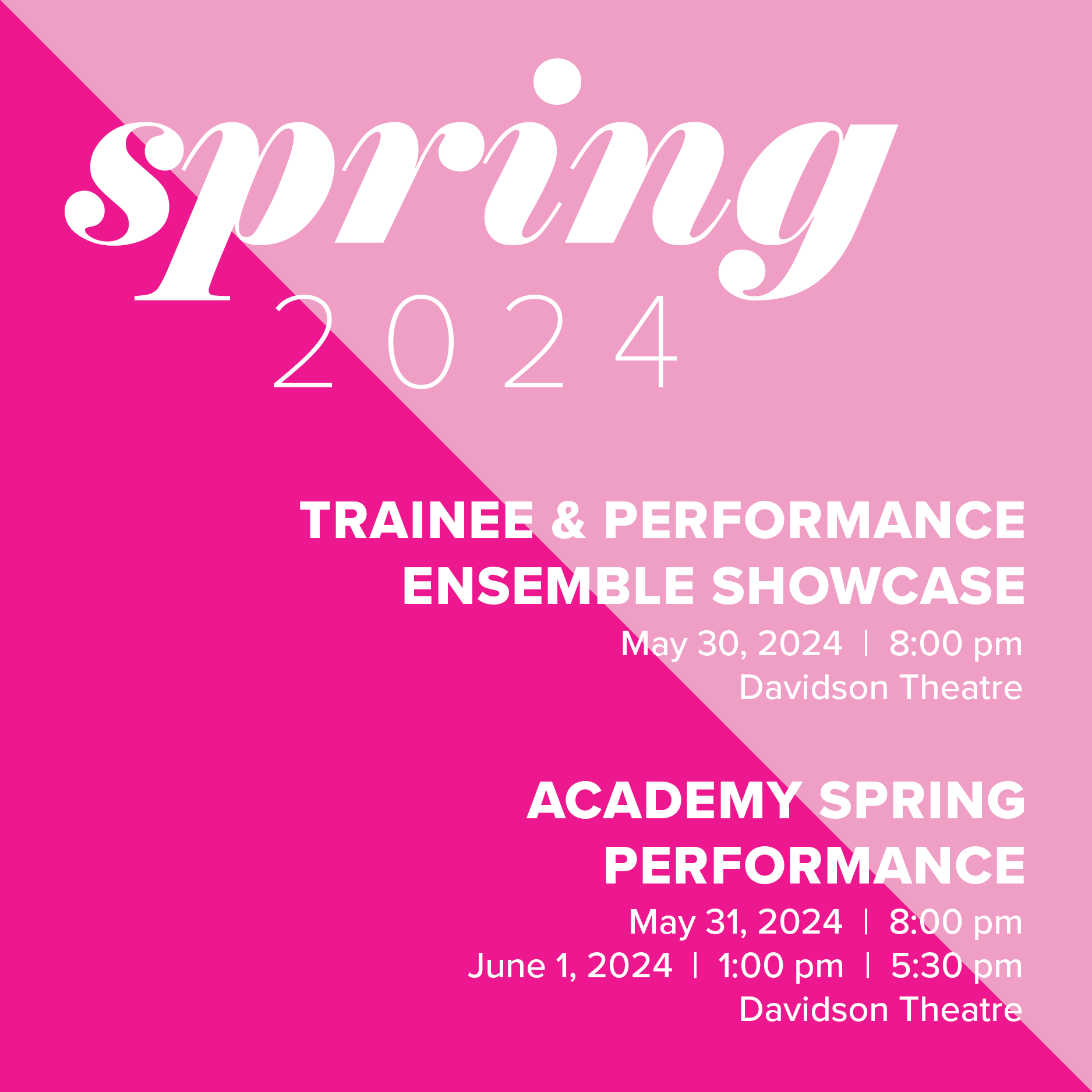 Image for Academy Spring Performance
