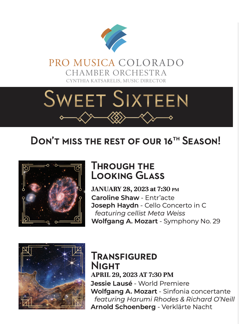 Pro Musica Colorado Chamber Orchestra