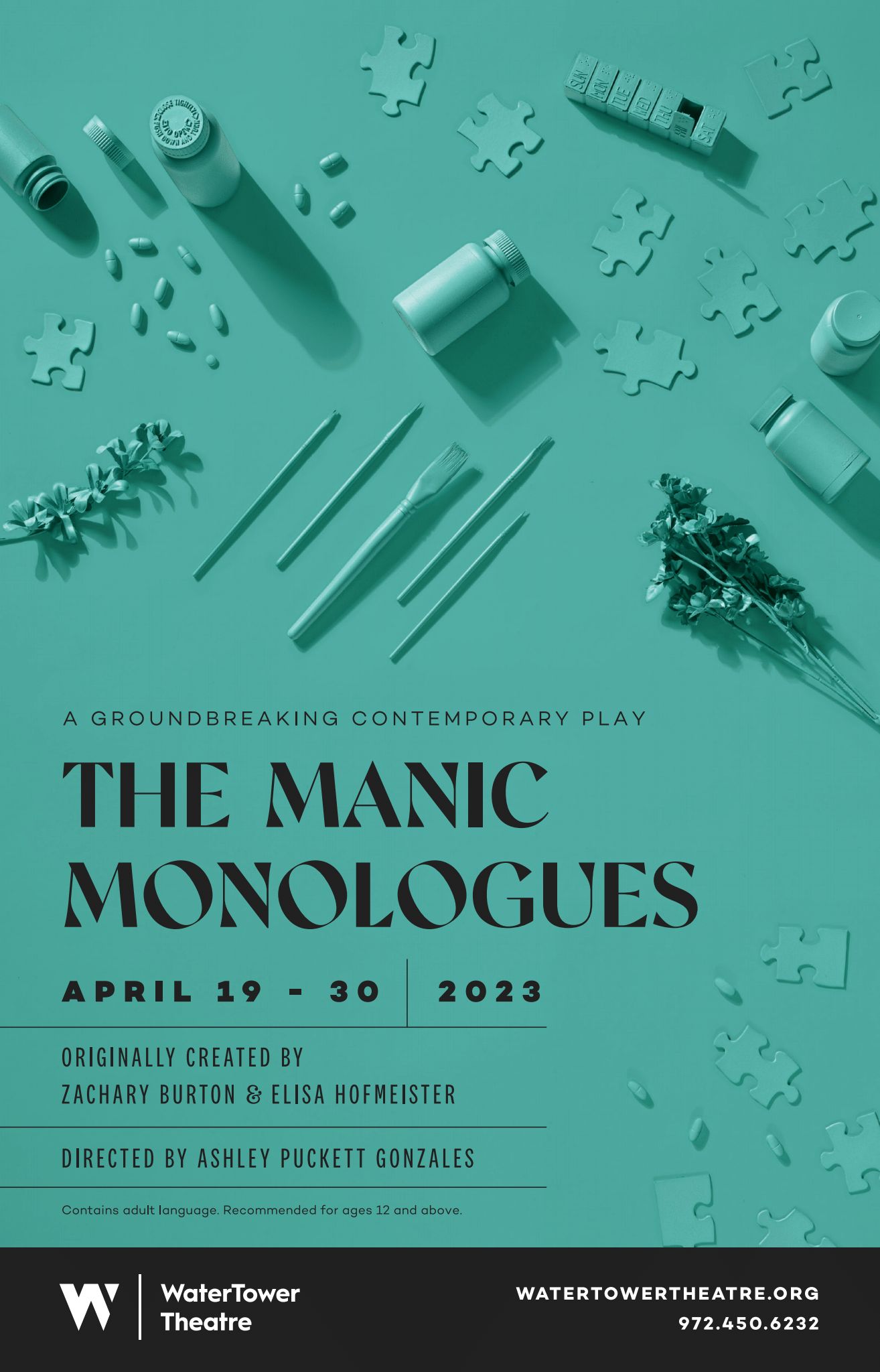 Image for THE MANIC MONOLOGUES