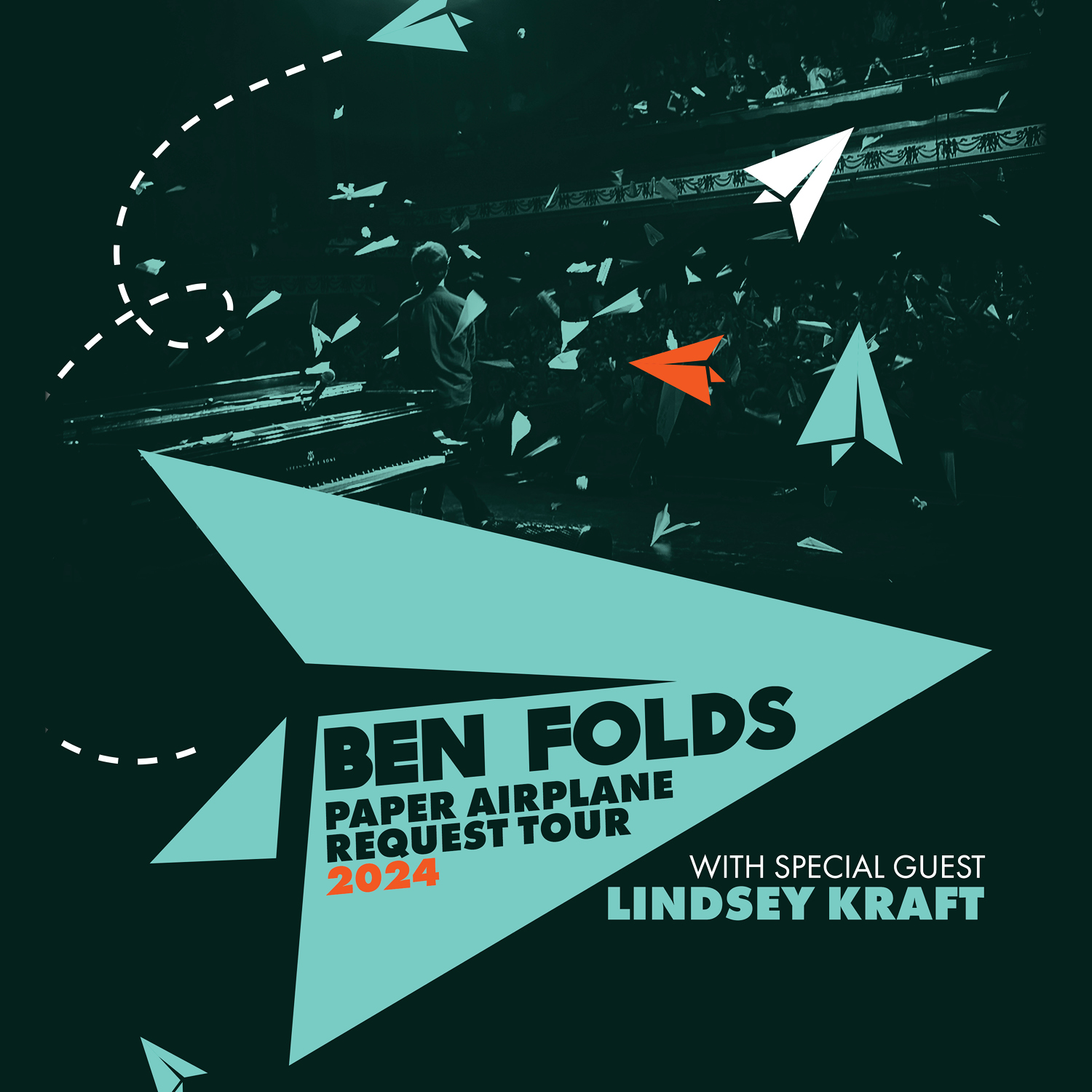 Image for Ben Folds The Paper Airplane Request Tour Lindsey Kraft