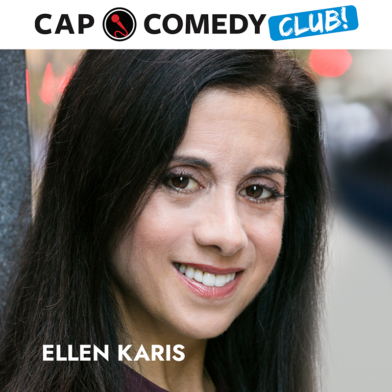 Image for CapComedy Club:  Ellen Karis  with special guest Stephen Steele and host Byron Brooks