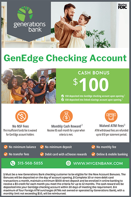 GENERATIONS BANK