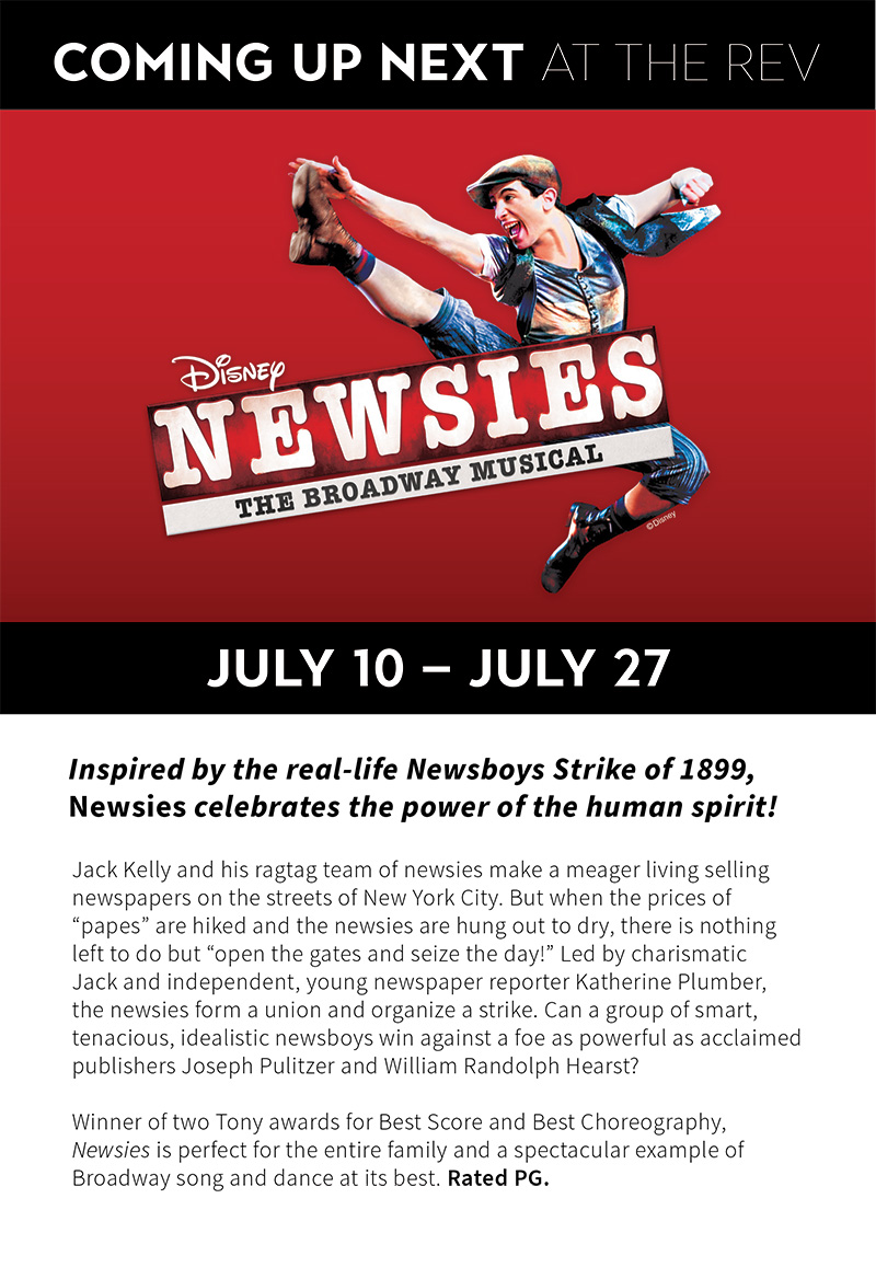 Newsies Upcoming