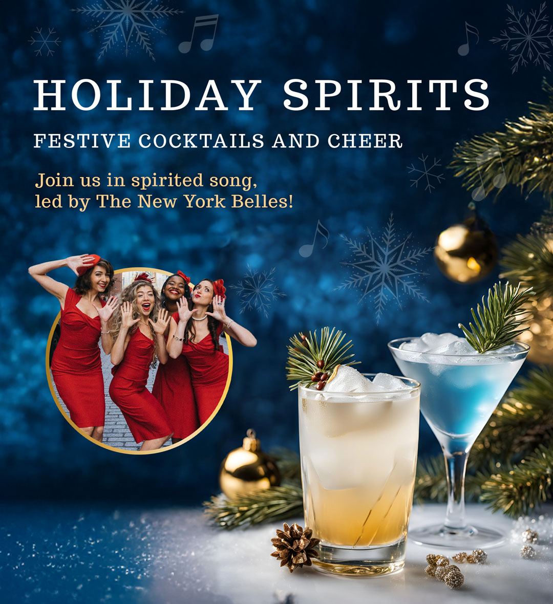 Image for Holiday Spirits—Festive Cocktails and Cheer