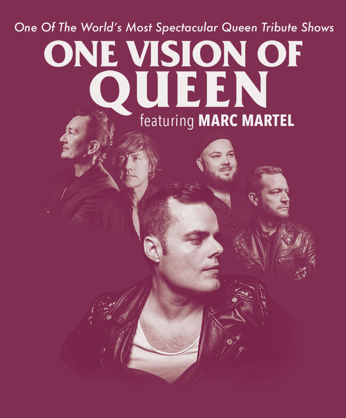 Image for One Vision of Queen featuring Marc Martel