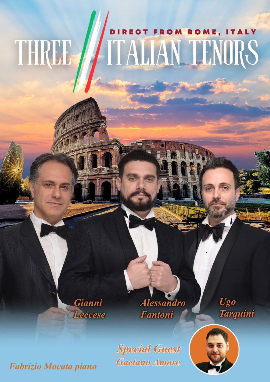 Image for Direct from Rome: The Three Italian Tenors