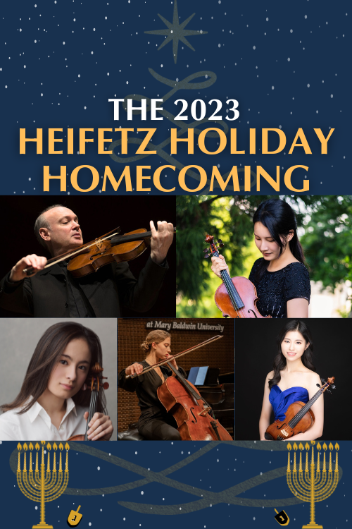 Image for The 2023 Heifetz Holiday Homecoming at Garth Newel