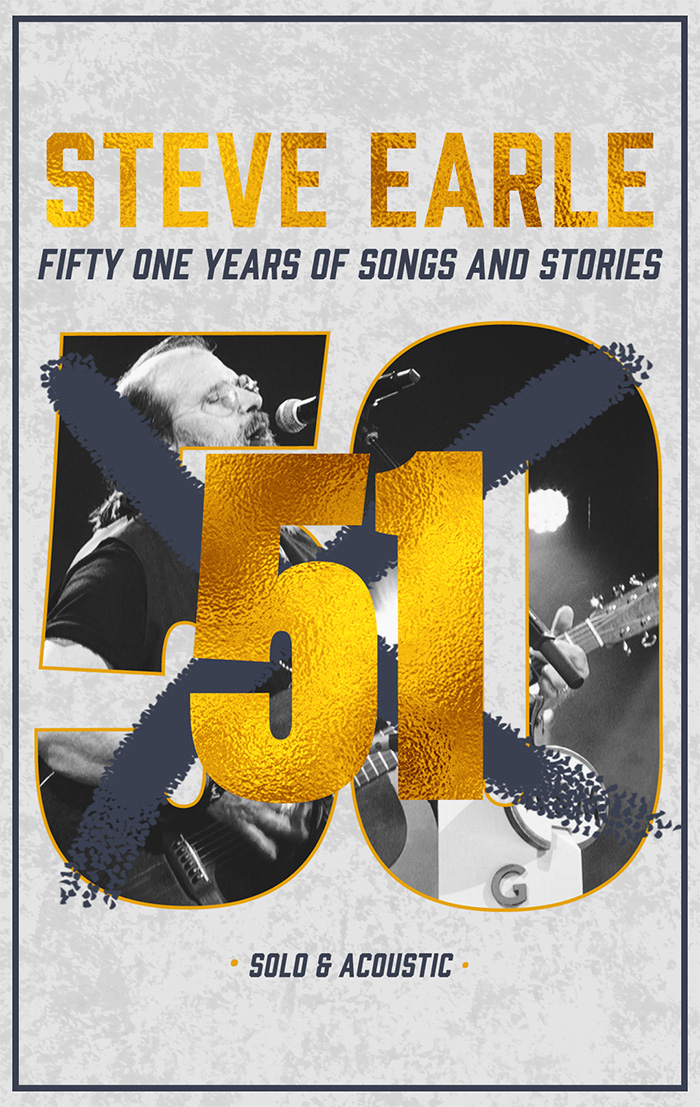 Image for Steve Earle: 51 Years of Songs & Stories