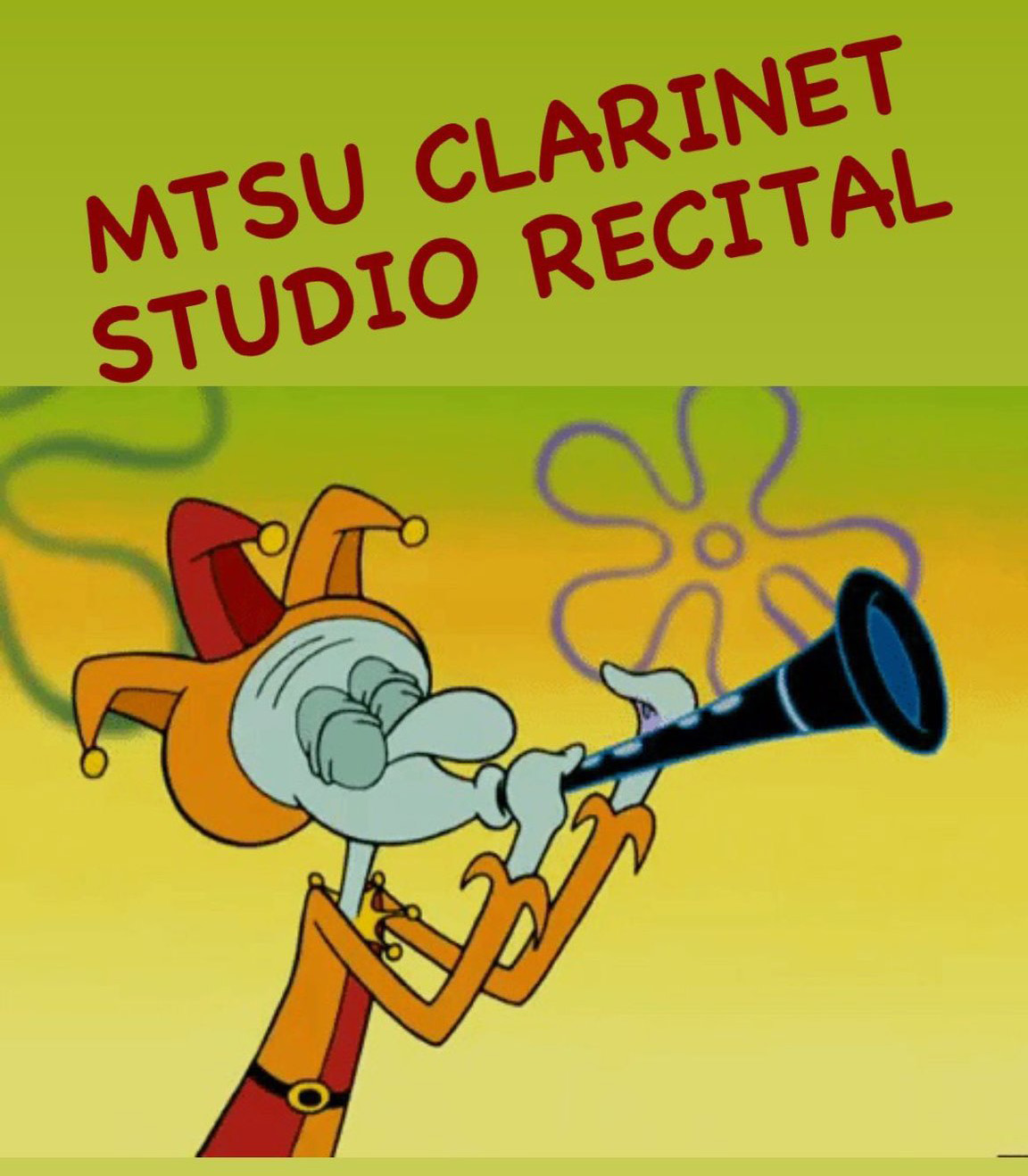 Image for Clarinet Studio recital