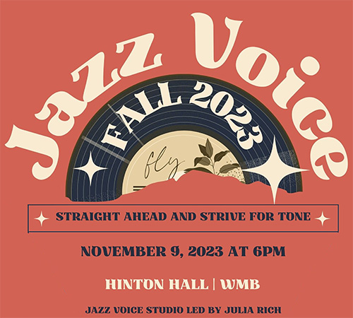 Image for Jazz Vocal studio recital