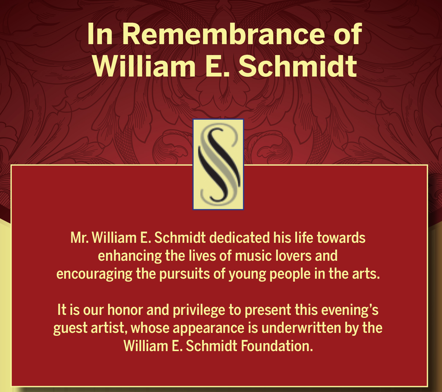 William E. Schmidt Foundation