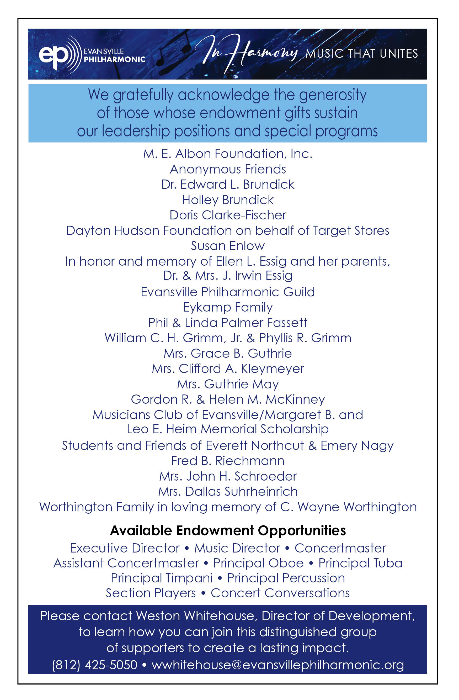 Endowment Page Revised