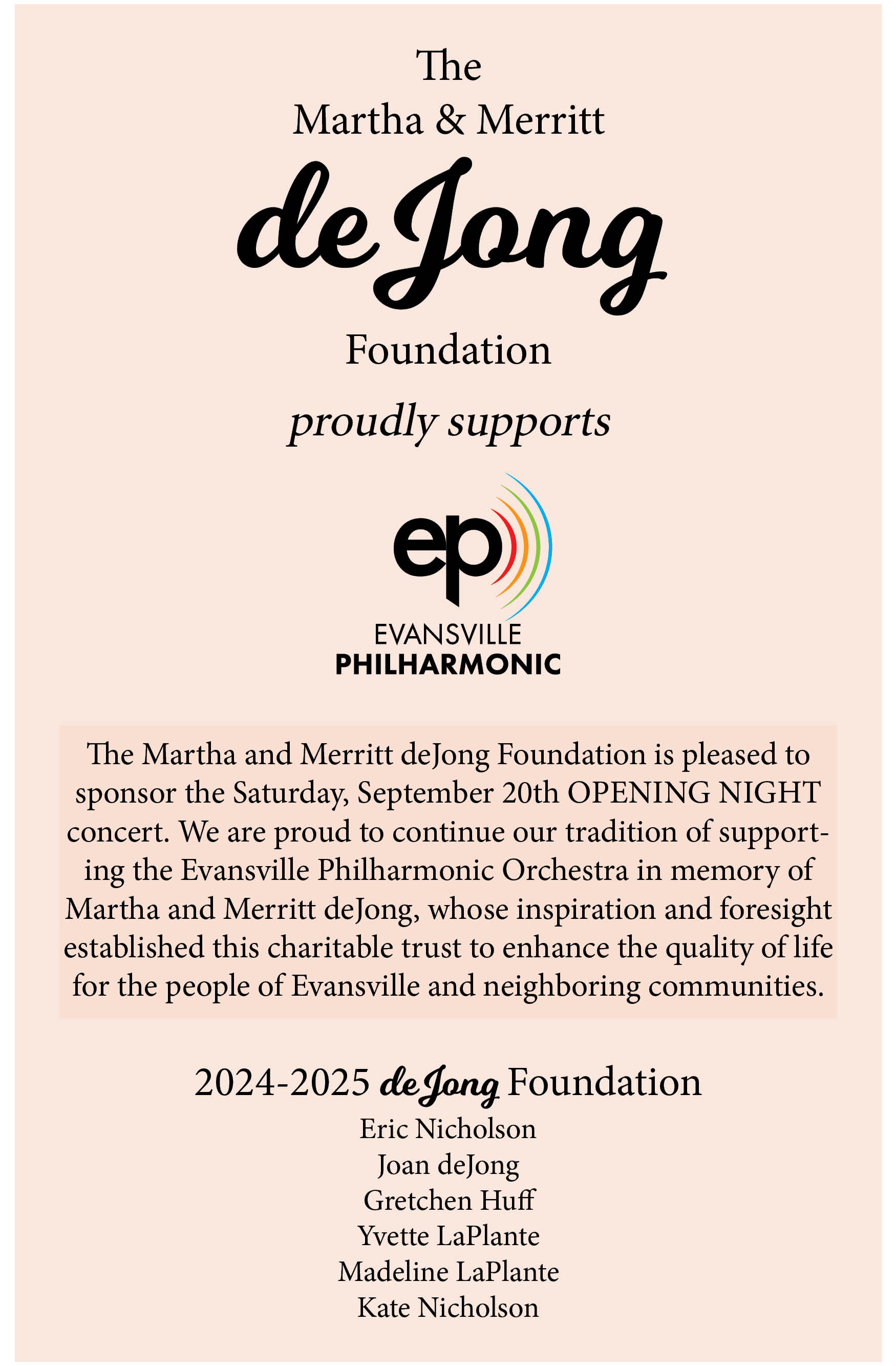 deJong Foundation