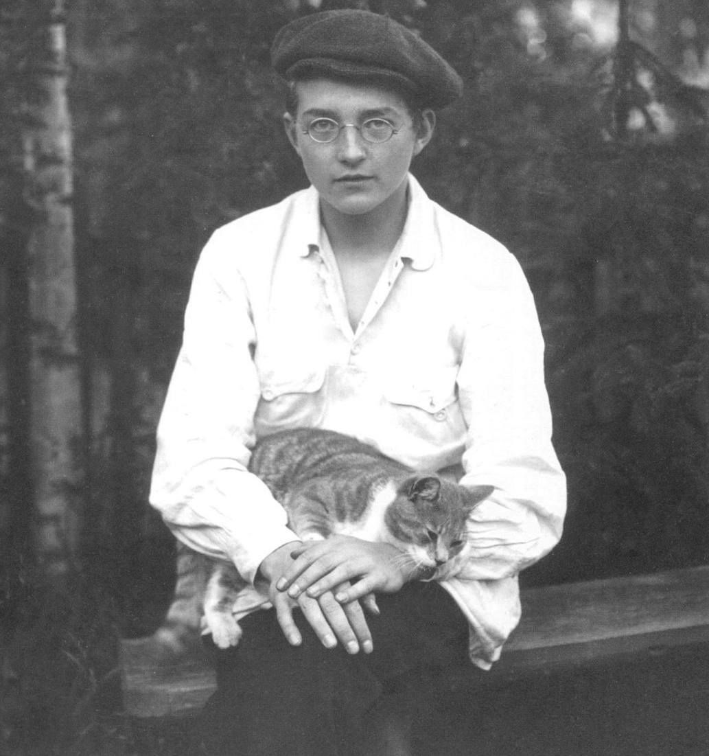 Dmitri Shostakovich in his youth