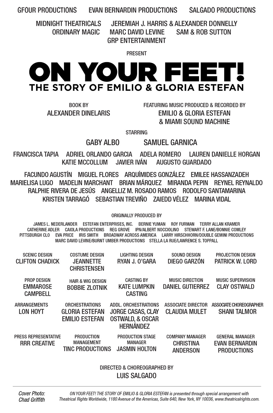 Broadway at The King Center - On Your Feet!